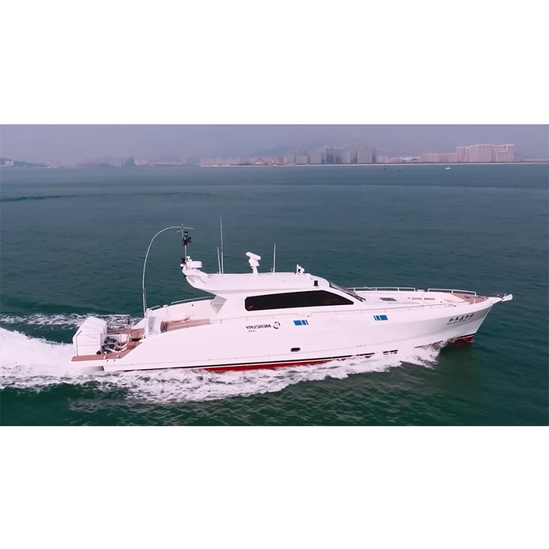 17m aluminum yachts luxury cruise ships for sea