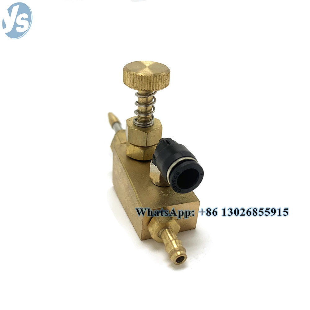 Micron Mist Siphon Round Spray Air Atomizing Nozzle, Customized Small Flow Rate Full Cone Air Misting Nozzle, Narrow Angle