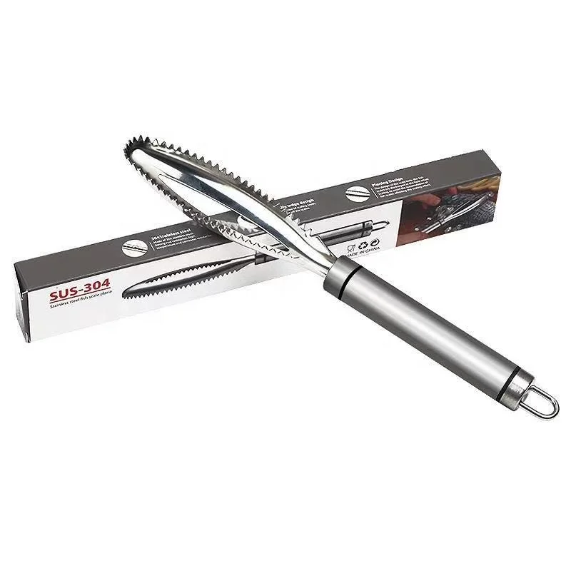 
High Quality 304 Stainless Steel Fish Scale Planer Scraping Scales Device for kitchen 