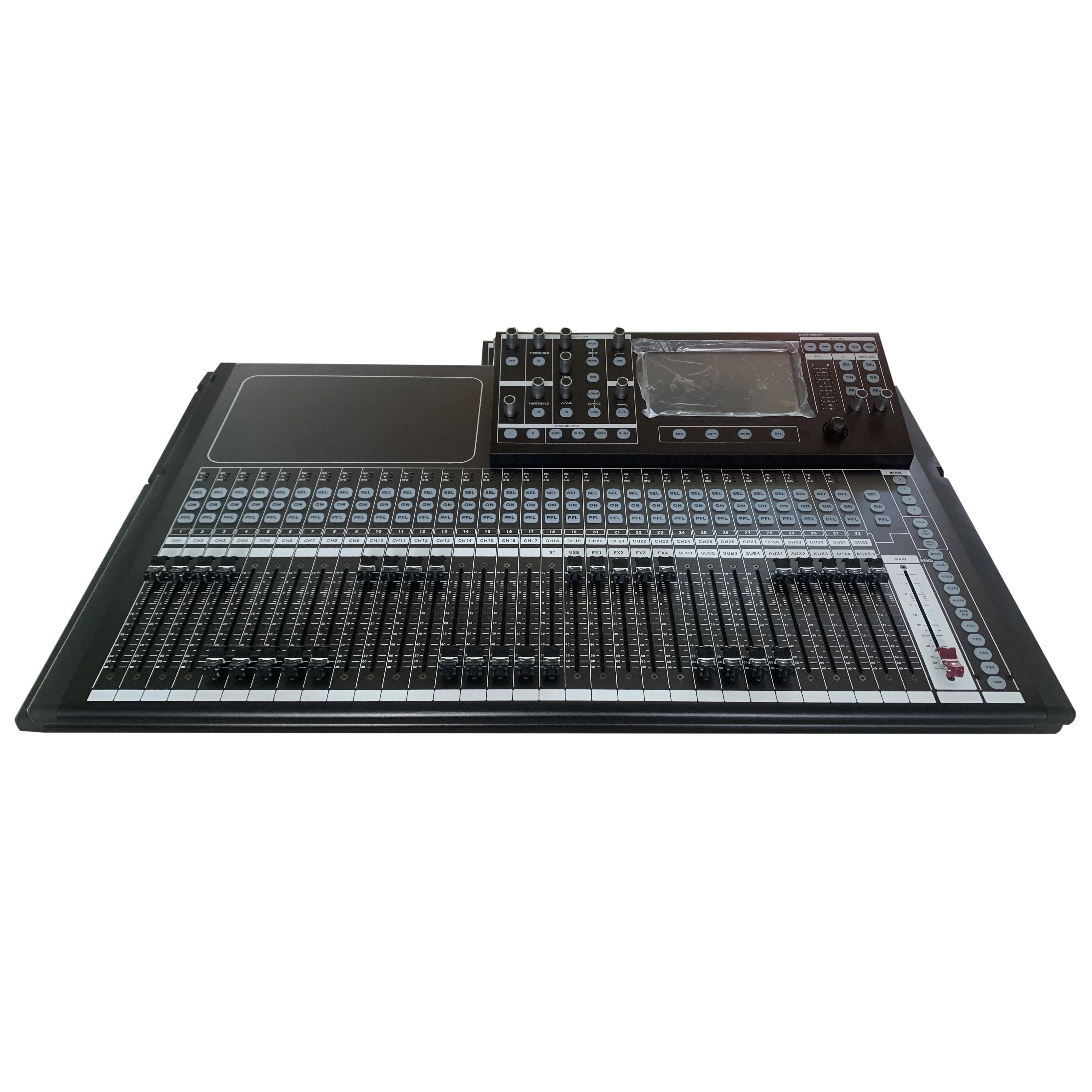 Professional Audio DJ sound 32 Channels Digital Mixer With Touch Screen  Support  IOS system Android  System WINDOWS system