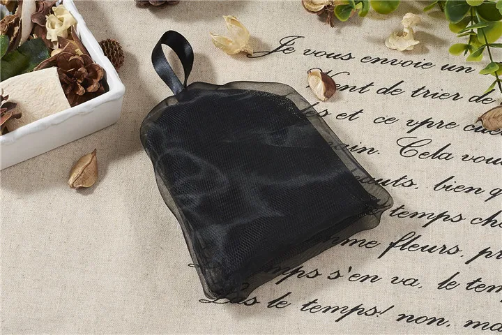 Foaming net facial cleanser PE net for facial cleansing bath soap net bath sponge A95