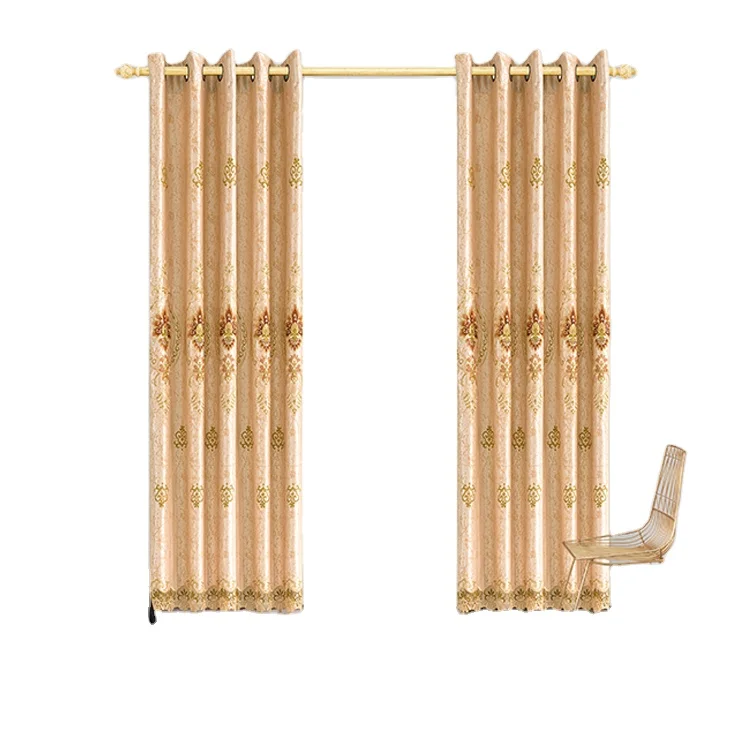 Прямая продажа с завода, тканевая занавеска с вышивкой для дома