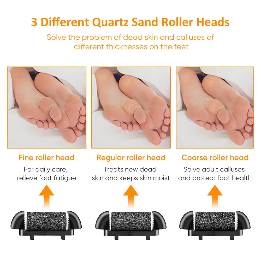 Pedicure foot grinder machine multifunctional electric feet file machine callus remover  2024 scrubber foot file scraper