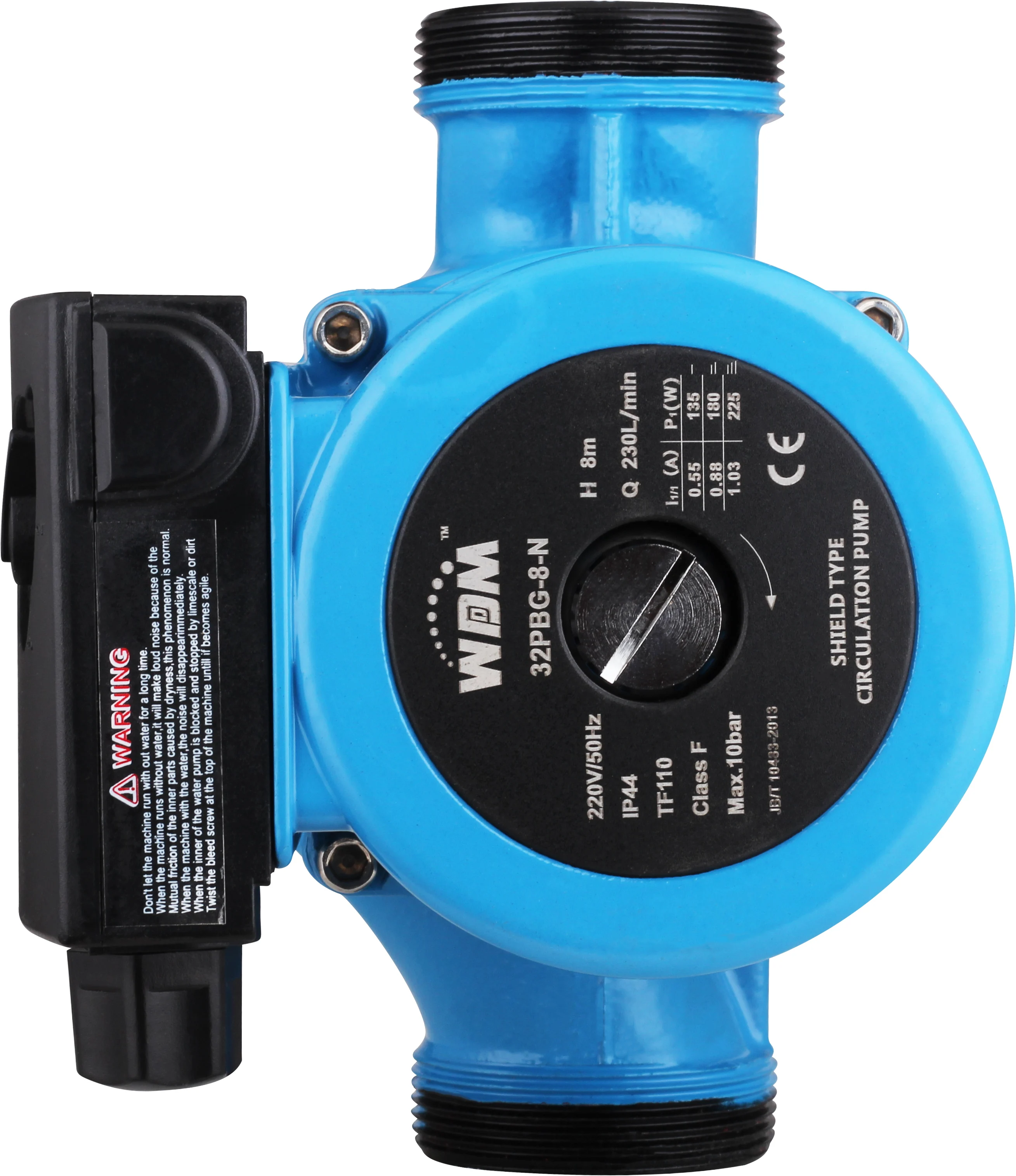 AC Mini Water Pumps 110v 220v Small Booster Heating Pump for Floor Heating System