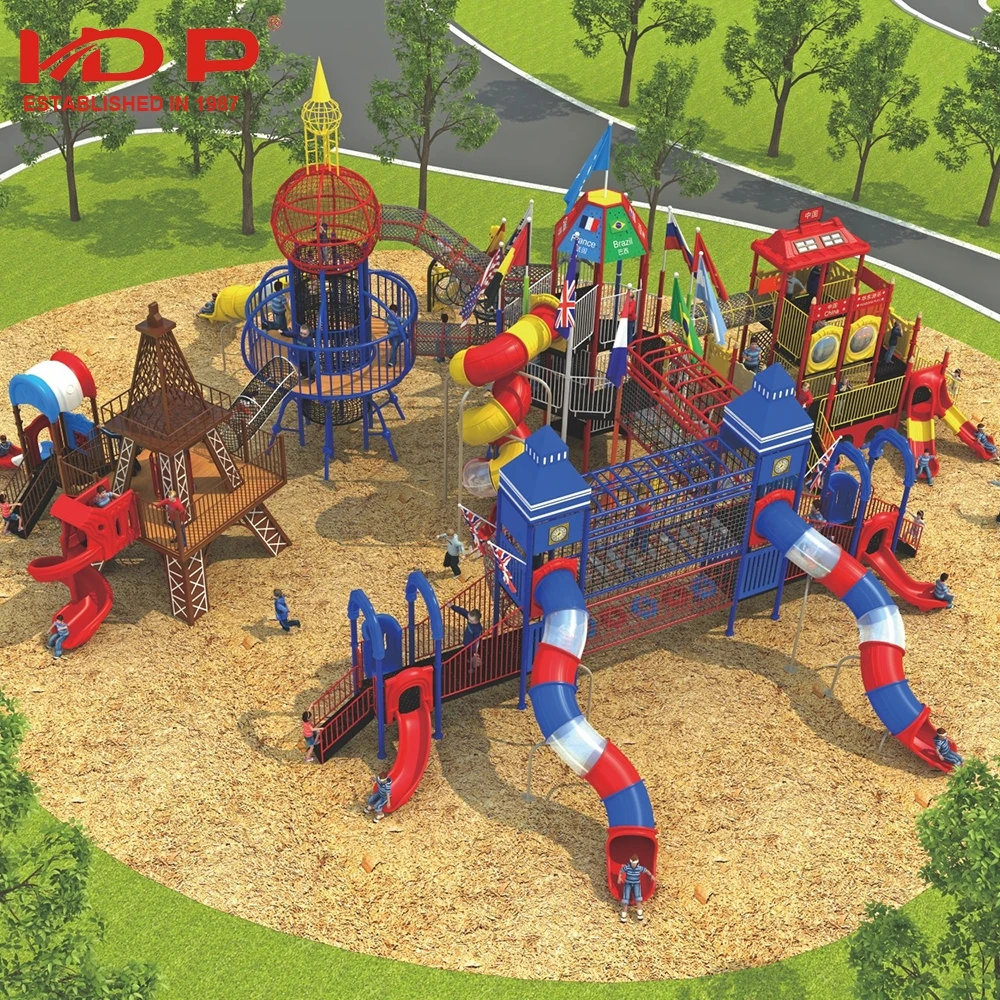 HUADONG 2024 New customized Dream Pleasure Island series playground manufacturer