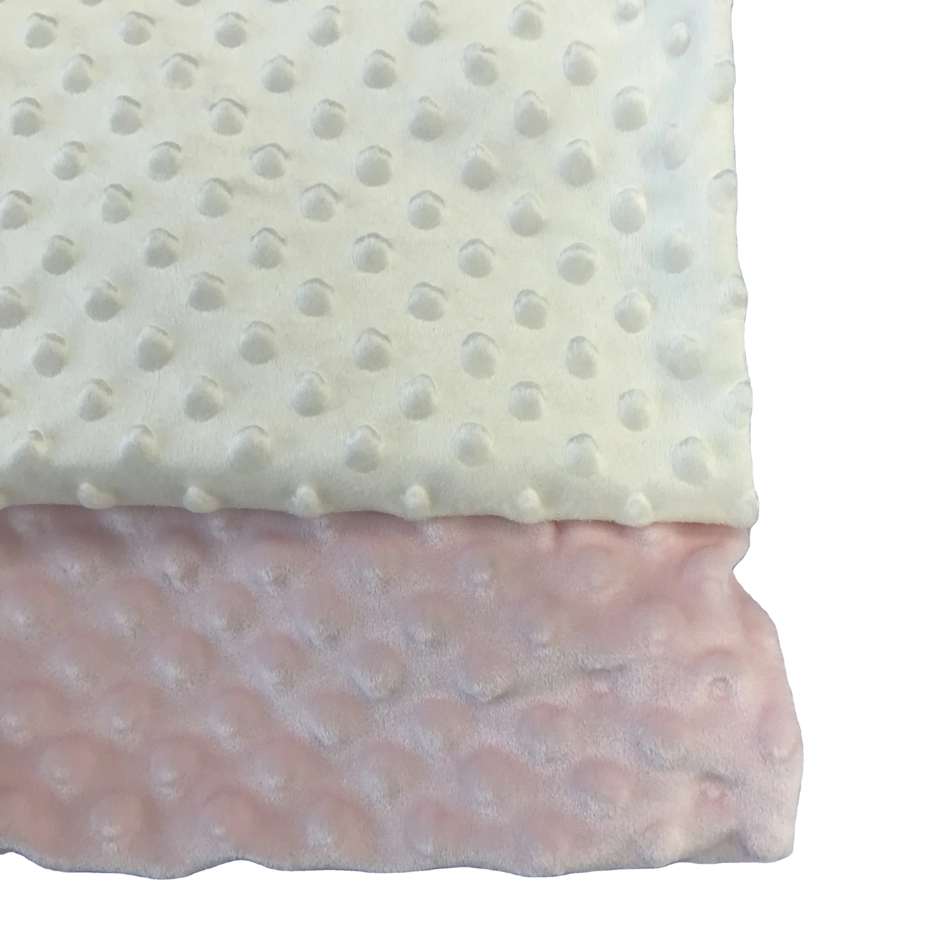 
 Высококачественная плюшевая ткань в горошек Minky, домашние материалы ручной работы, ткань из микрофибры для детей, Экологически чистая  