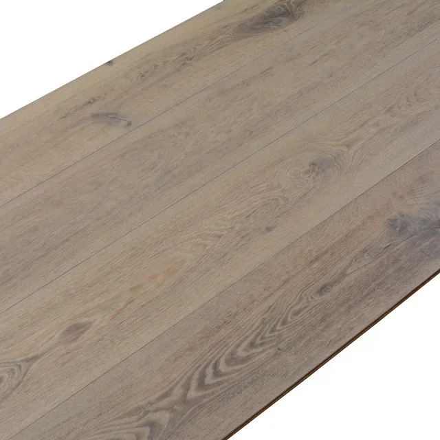 Wide plank white oak wooden flooring in vietnam