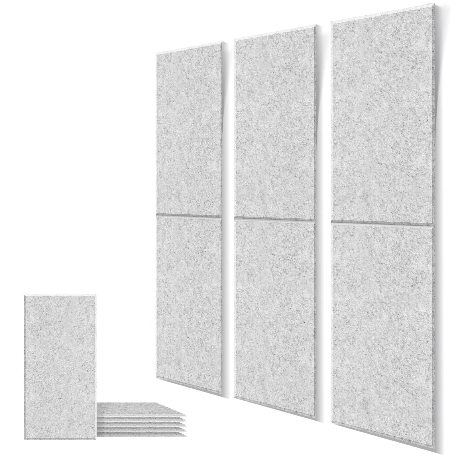 100% Pet Felt Polyester Fiber Acoustic Panel Soundproof 24mm Pet Supplier Acoustic Panels Acoustic Pin board