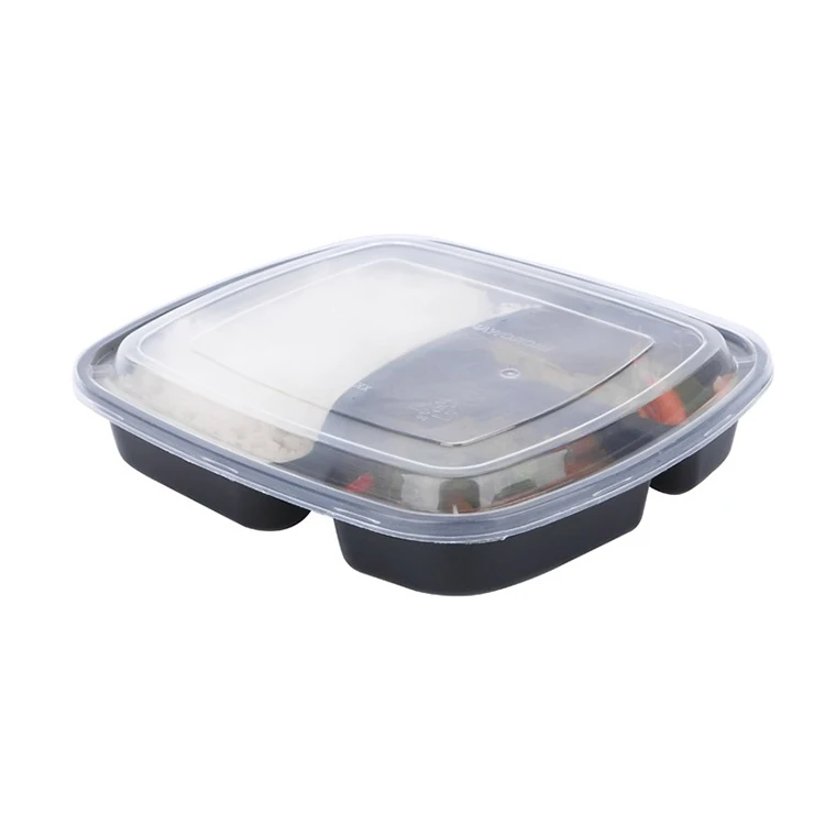 Hot Food Container Hot Box Takeaway Plastic Storage Box Bento Lunch Box Disposable Food Container Plastic