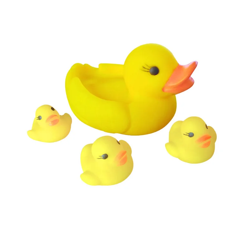 
yellow duck Baby Floating Ducks Kids Bath Toys for Children Boys Girls Water Swimming Pool Fun Toy 