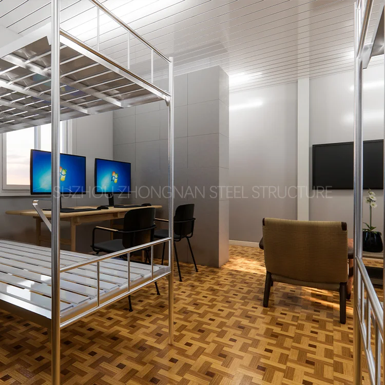 Luxury Prefabricated Metal Living Container Mountain House Homes Villa in South Africa