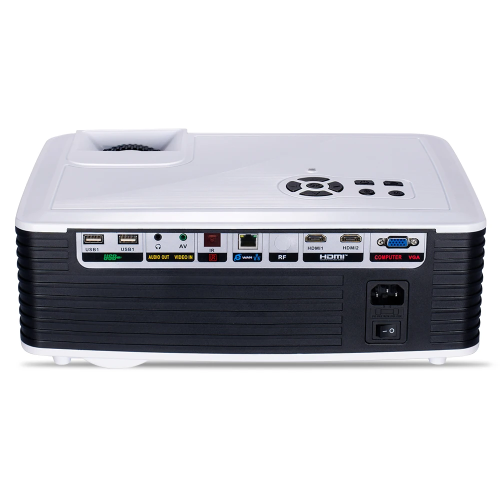 factory direct sell 1080P lcd projector 4000 lumens support 4K applicable to home theater business education