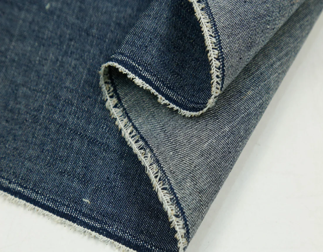 cotton denim fabric for jean for stock
