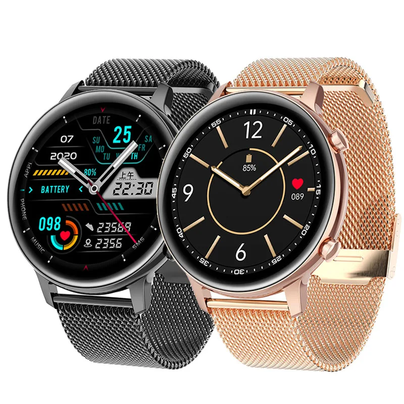 
S33 Men Smart Sports Watch HD Screen Local Music IP67 Waterproof Fitness Tracker call Smartwatch Stainless Steel Wristwatches 