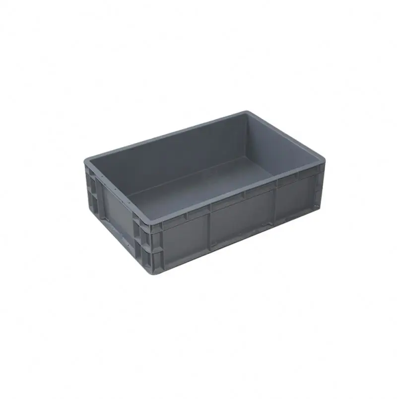 standard plastic logistics stacking storage moving Euro boxes Warehouse