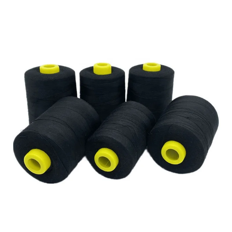 Eco-friendly High Strength Abrasion Resistant FR Sewing Thread 100% Meta Aramid Sewing Thread