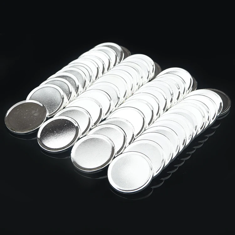 Wholesale Metal Plated Blank 1oz Silver 999 Pure Coins