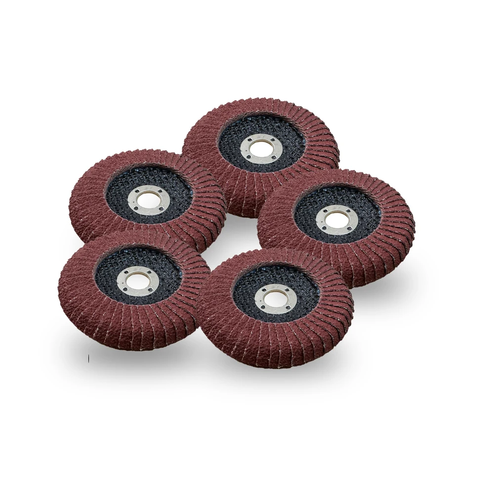 100X16MM size Ceramic abrasive curved edge abrasive tool flap disc