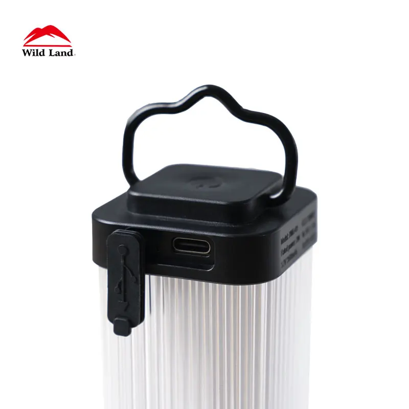 wild land portable 2023 New Fashion USB C Rechargeable Portable Lights Outdoor Camping Lantern