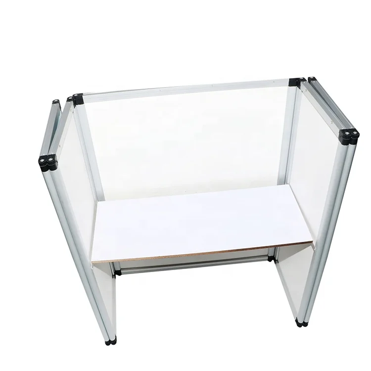 Aluminum Frame Exhibition Trade Fair Promotion Pop Up Counter, Promotion Booth Table