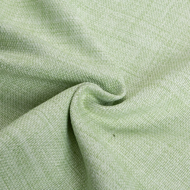 High Quality inherent flame retardant curtain fabric linen look fire retardant blackout curtain fabric