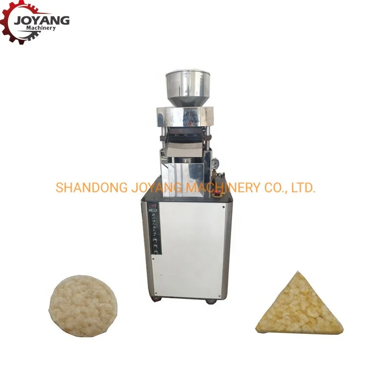 Crunchy Automatic Puffed Rice Snack Food Machines Korean Rice Cake Making Machines