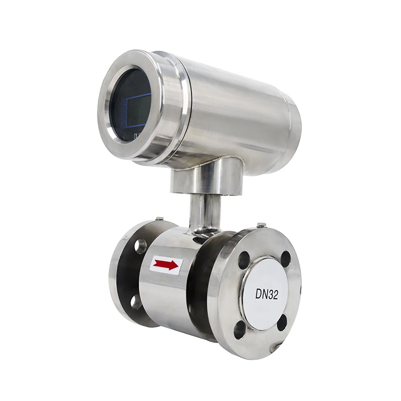 Low Price  anti-acid Electromagnetic Flowmeter industrial chemical flow meter Digital Water Flow Meter Magnetic Flowmeter