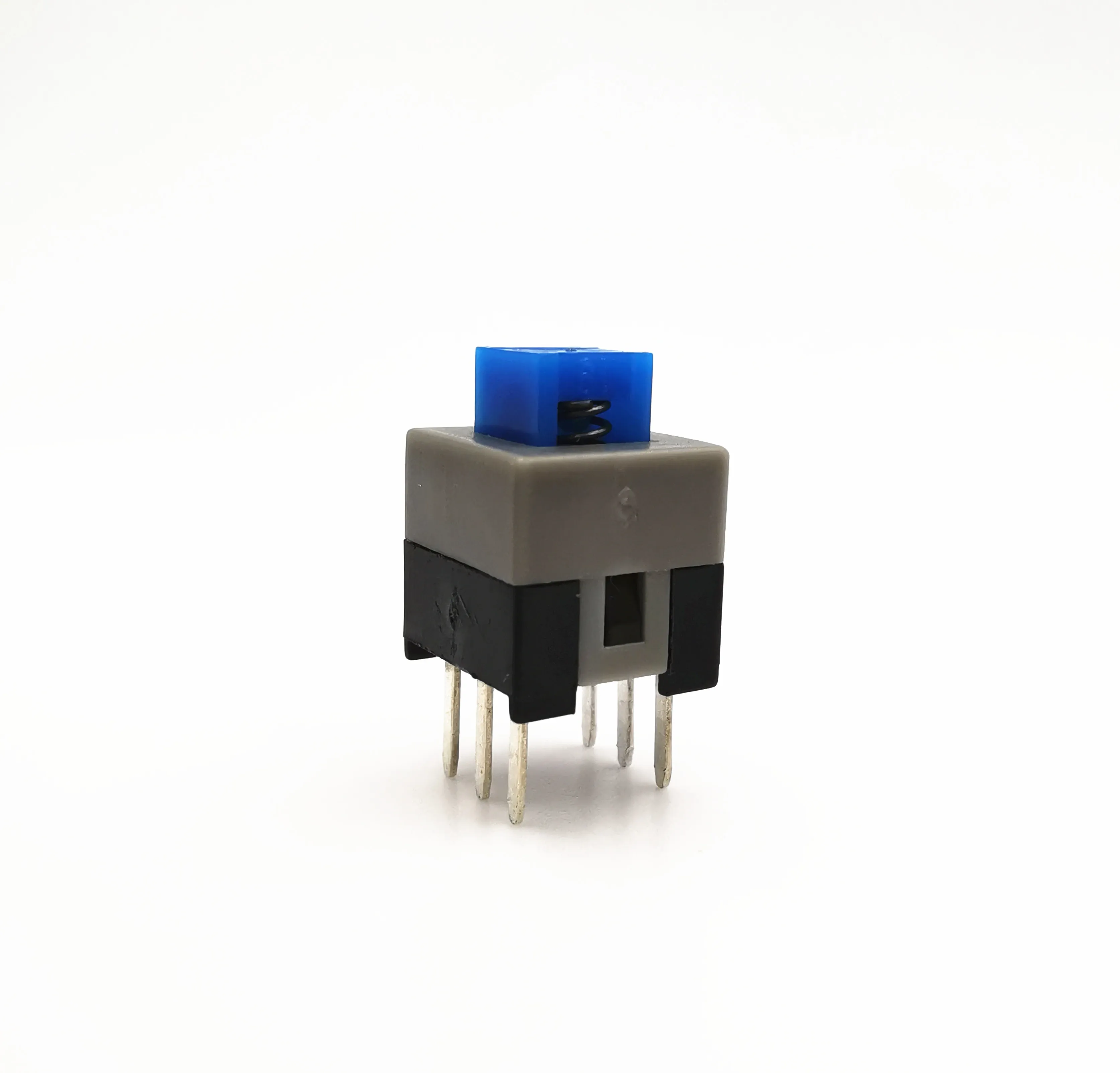 HCNHK high quality DPDT non lock ROHS  7.0*7.0mm  short knob pushbutton switch fire alarm pushbutton switch