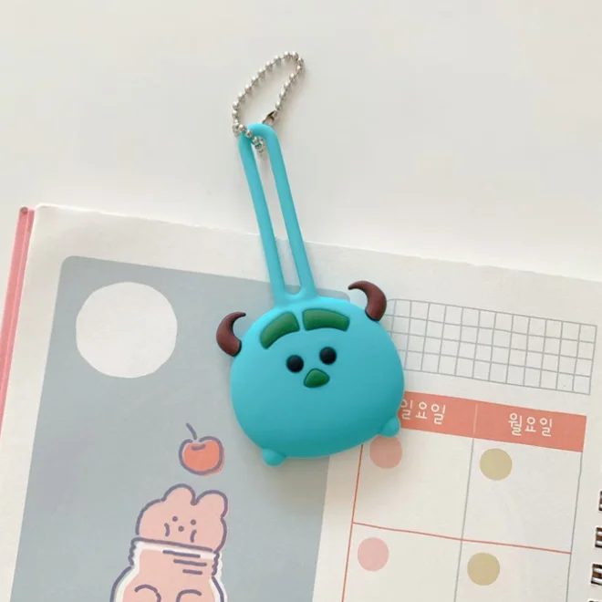 Free Shipping for Airtag Case Hello kitty Monster Inc University Daisy Donald duck Key chian Locator GPS Tracker