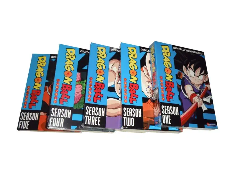 Dragon Ball Season1-5 The Complete Series 25 Discs Factory Wholesale DVD Movies TV Series Cartoon Region 1 DVD Free Ship