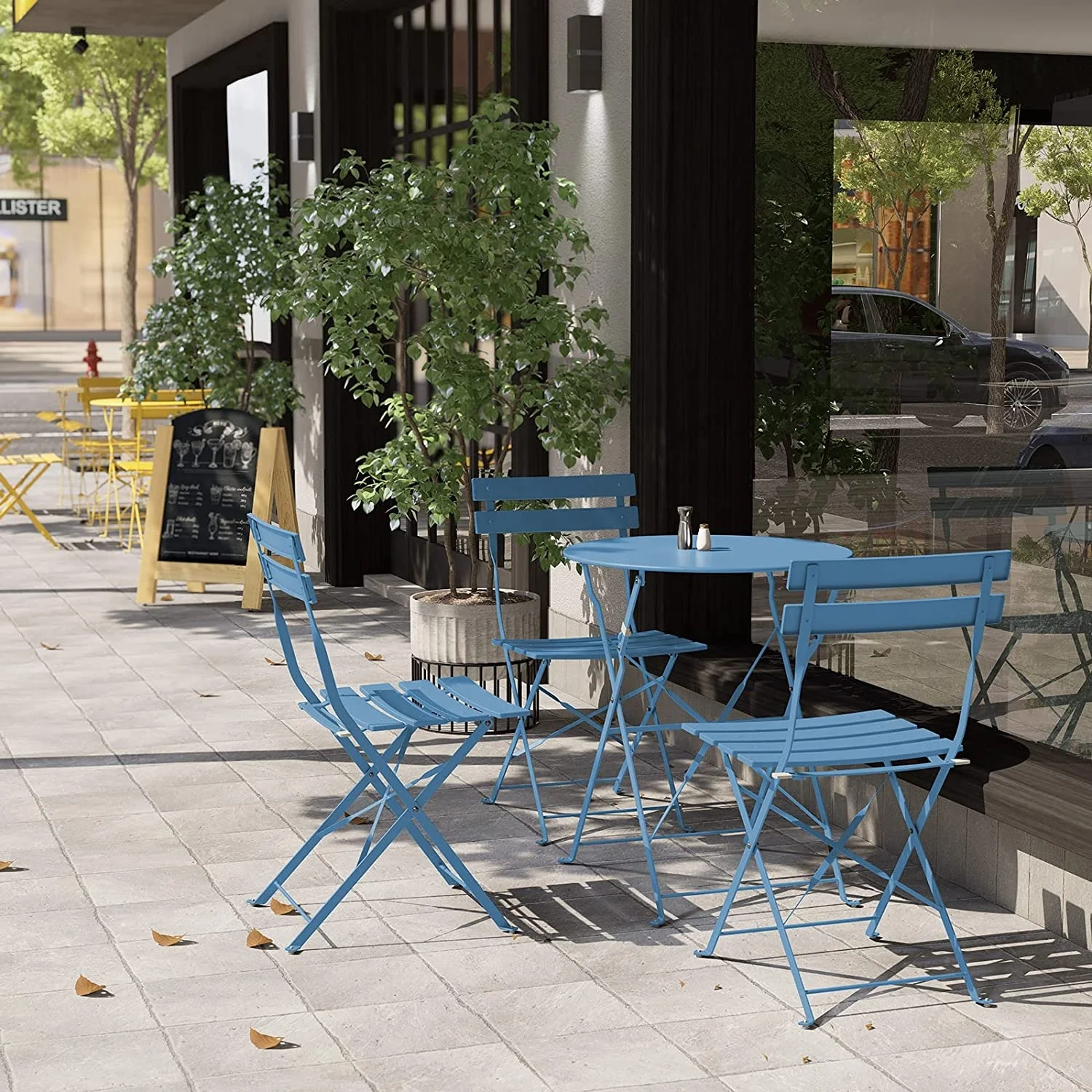 Hot Sale Custom Metal Frame Director Chair Portable Folding Dining Chairs