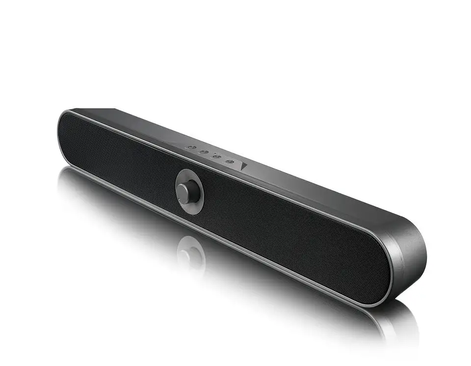 16W Portable Sound bar For TV Wireless Sound Bar with Subwoofer Mini BT Speaker Soundbar