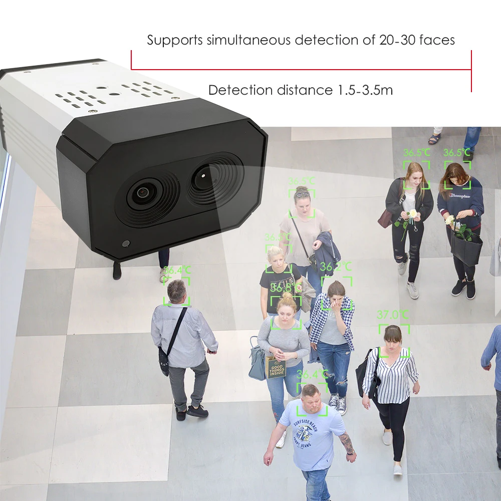 Высокое качество DP 23 1080P камера Blackbody интегрированный видео тепловизор датчик изображения для общественности