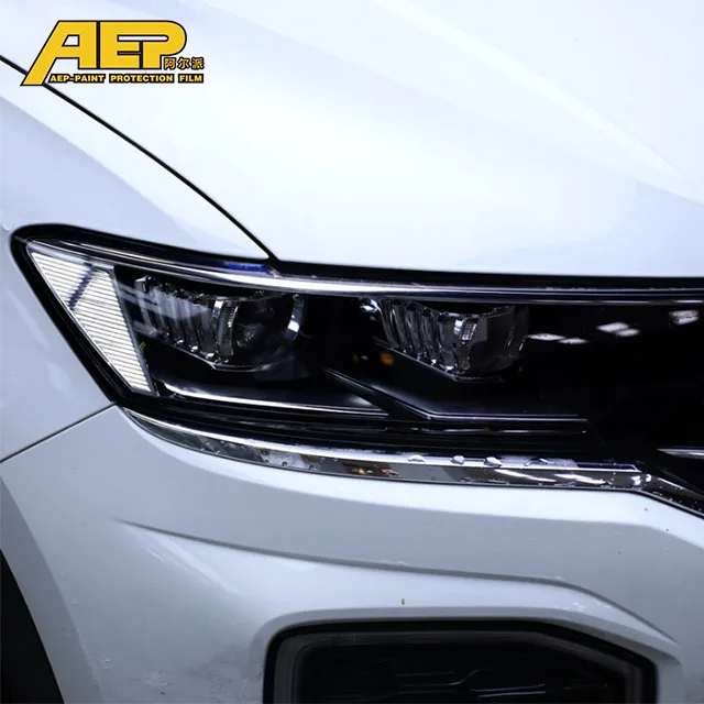 AEP TPU прозрачная почерневшая Защитная пленка для автомобильных фар для Volkswagen vw t-roc 2017 2018 2019 2020 стикер против царапин