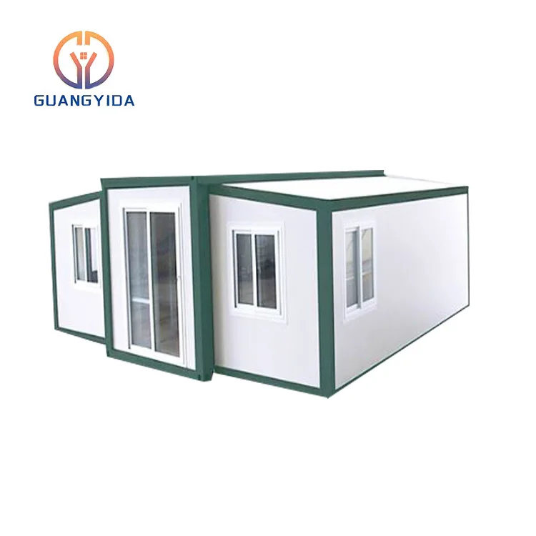 Factory Supplies Steel Structure Frame Luxury Sandwich Panel Portable Prefabricate Homes Prefab Container House Expandable