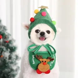 Santa Winter Warm Dress Up Costume Christmas Clothes for Small Dog and Cat