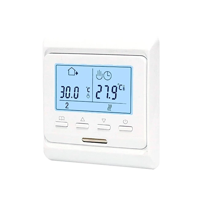 BAIYILUN 16A Electric Digital Floor Heating Universal Touch Screen Hotel Cold Warm Room Thermostat Temperature Regulator Control