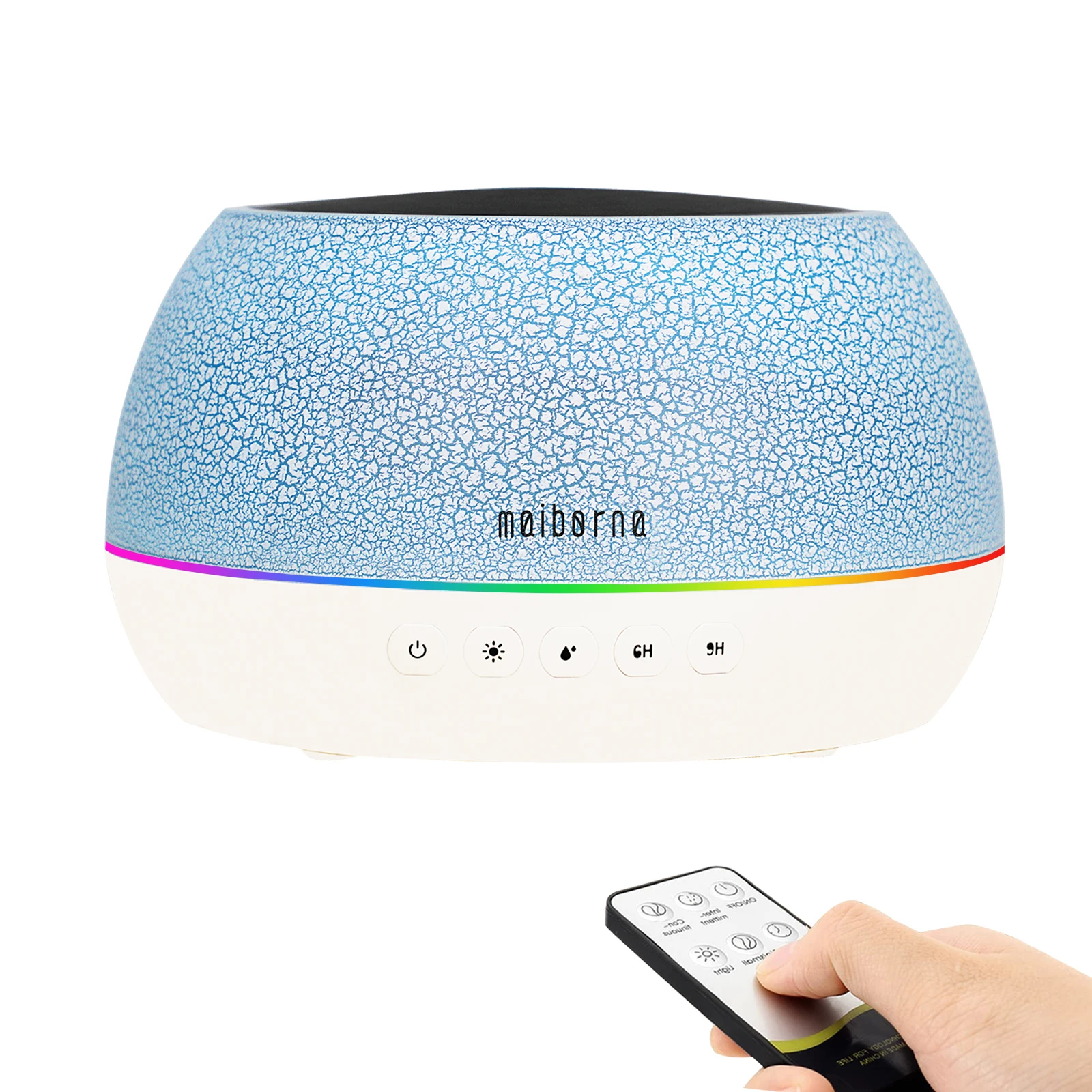 Marble Grain Air Purifier Wholesale 1000ml Automatic Ultrasonic Aroma Essential Oil Diffuser for Bedroom Office