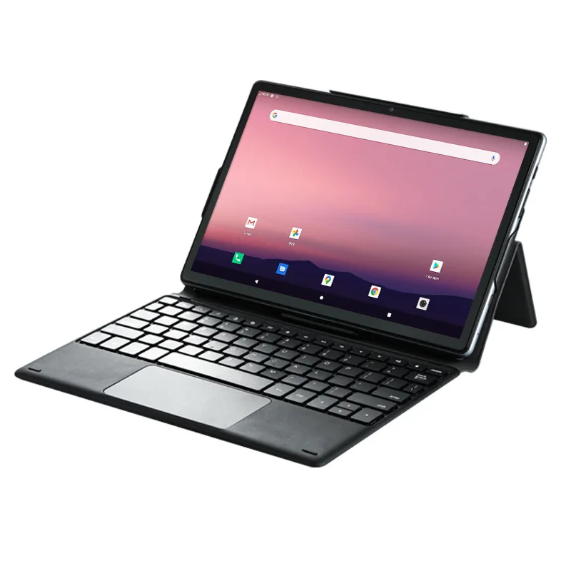10.1inch Business Tablets Octa Core RAM 4GB ROM 64GB IPS 1280*800  Android11 with Docking Keyboard Gaming 4G Tablet PC