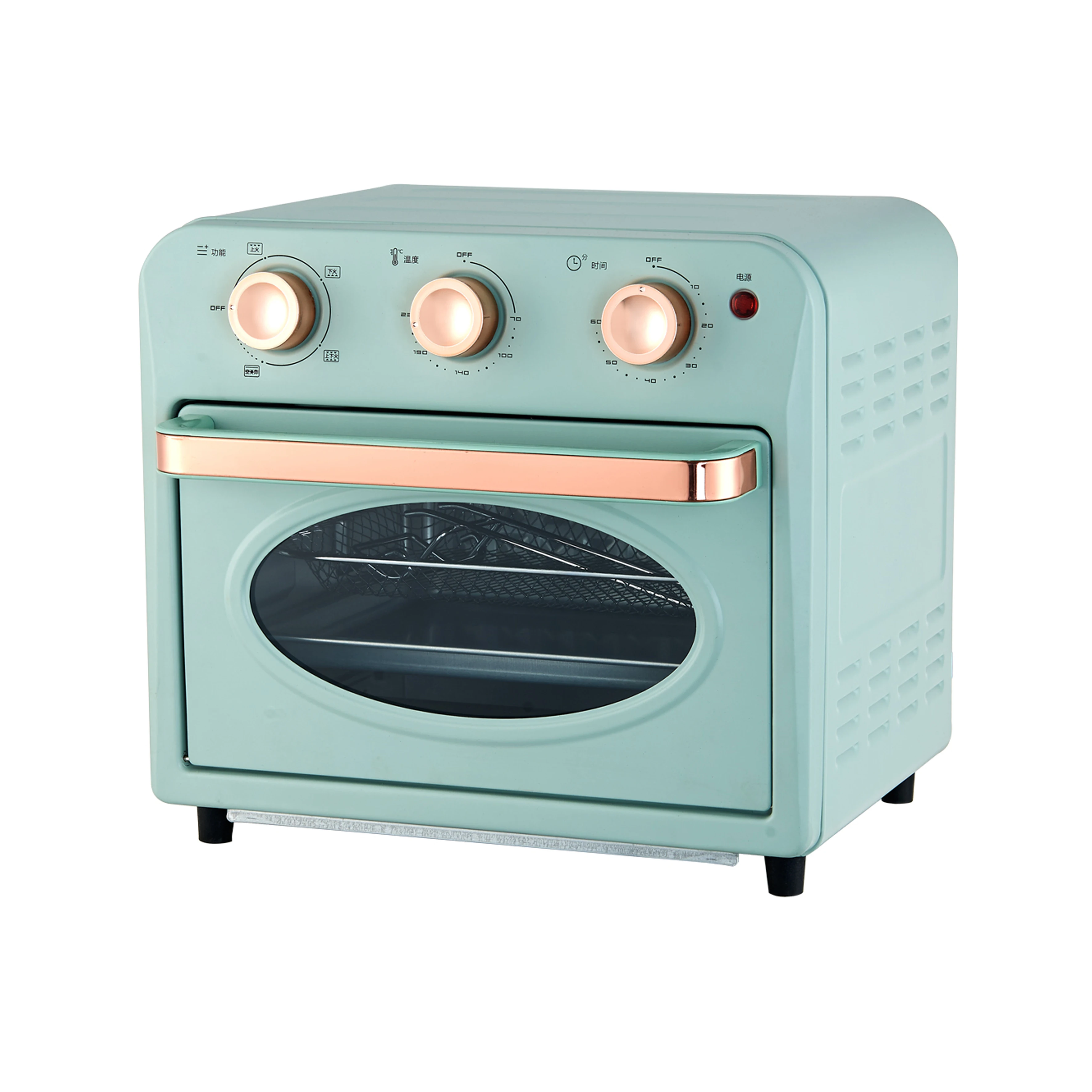 15L multifunctional mini oven toaster with Air fryers functions