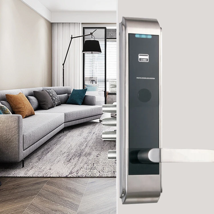 Advanced Security  Keyless Travel door safety equipment lock for hotel,Battery Backup & Easy Installation