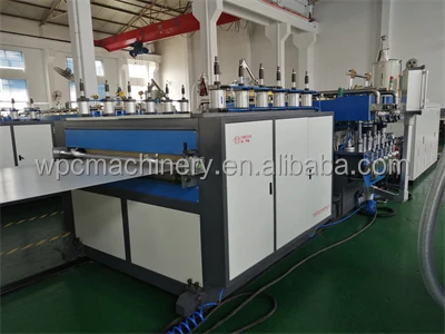 Plastic PP corrugated sheet extrusion making machine