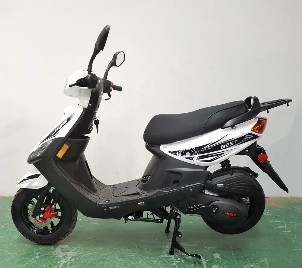 Max Speed 85km/h QG China Factory 150cc Gas Motor Adult Scooter Motorcycle with EPA Certificate