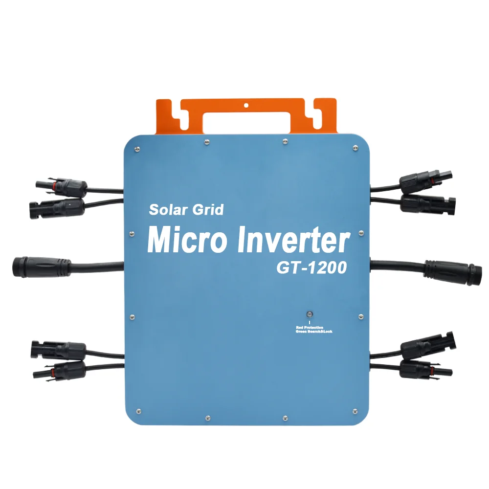 1200 Вт 1400 Вт 1600wMicroinverter 2000 Вт MPPT сетчатый инвертор IP66 PV система сетчатый инвертор солнечная панель микроинвертор