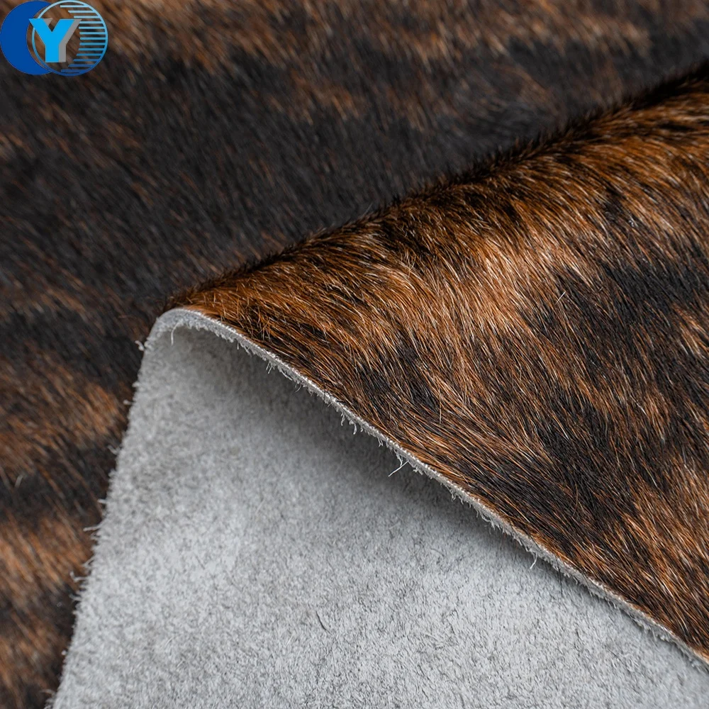Ins Natural Leather Bovine Skins Cattle Cow Hides  Carpets and Rugs with Hair On Natural Shape Custom dyed Wholesale Supply Soft