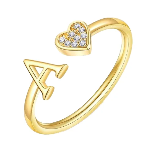MY Jewelry Adjustable Micro Pave Copper Zirconia Cubics  Diamond Heart Butterfly Ring Fashionable OpenJewelry Wedding Gift