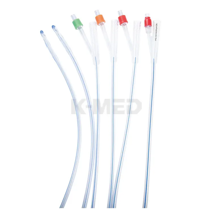 Disposable 2-way standard foley catheter sterile medical latex foley catheter for hospital patient