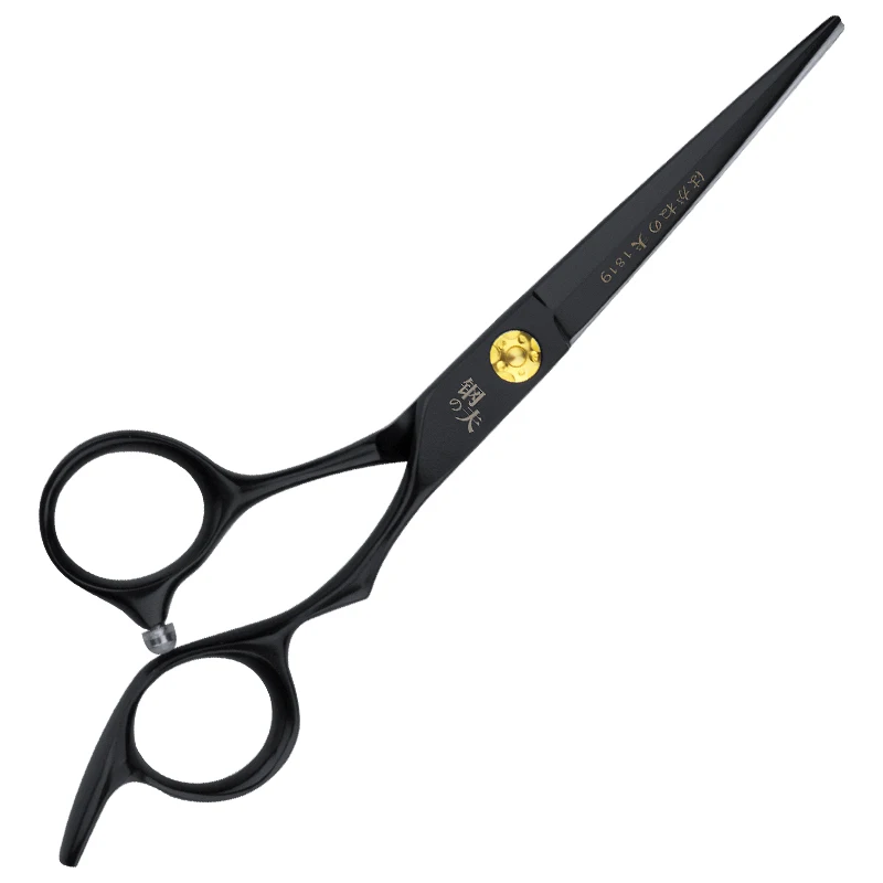 Kungfu 6.0 Inch barber haircut scissors cutting japanese 440C hairdressers scissors barber tools
