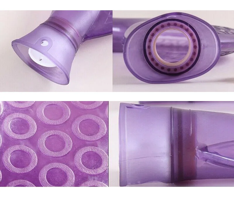 u-shape fleece cover transparent pvc bag pillow neck hot water bottle