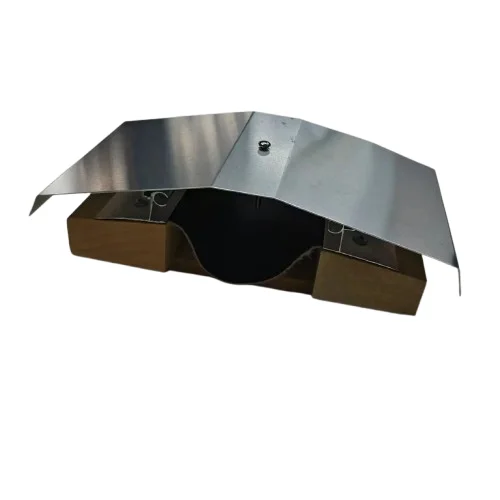 Watertight Extruded Anodised Aluminum Roof Expansion Joint Cover for Building Materials